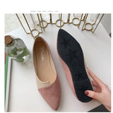 レディース パンプス 靴 通販 ポインテッドトゥ ローヒール ぺたんこ ローヒールパンプス スウェード きれいめ シンプル オフィス ビジネス 通勤 かわいい おしゃれ 走れる 上品 大人