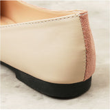 レディース パンプス 靴 通販 ポインテッドトゥ ローヒール ぺたんこ ローヒールパンプス スウェード きれいめ シンプル オフィス ビジネス 通勤 かわいい おしゃれ 走れる 上品 大人