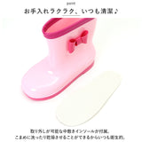 レインブーツ キッズ 女の子 通販 長靴 長ぐつ ショートブーツ ブーツ 雨靴 子供 子ども リボン 滑りにくい 通園 通学 梅雨 雨 雪遊び 雪 吸湿 快適 小学生 無地 シンプル かわいい