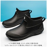 レインブーツ ショート レディース 通販 長靴 長ぐつ ショートブーツ ガーデニングブーツ ブーツ 雨靴 取り外しできるインナー付き ゴム ショート 滑りにくい 通勤 通学 梅雨 雨 雪