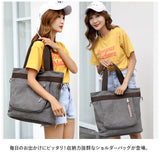 トートバッグ ショルダー 2way 通販 キャンバス トートバック ショルダーバッグ トート バッグ ショルダーバック 肩かけ 肩掛け レディース 斜めがけ メンズ ファスナー付き ポケット付き