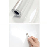 壁 保護シート はがせる 通販 60cmx5m 2点セット 壁紙保護シート 透明 壁汚れ防止 シート 壁保護シート 静電気 壁紙 貼ってはがせる 接着剤不使用 猫 ひっかき 防止 爪とぎ防止