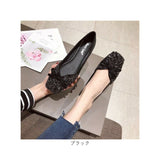ローヒール パンプス おしゃれ 通販 フラットシューズ バレエシューズ 靴 くつ シューズ スクエアトゥ ぺたんこ 軽量 痛くない 疲れにくい Vカット 柔らか リボン キラキラ 通勤 通学