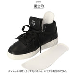 ミドルカット 厚底 スニーカー 通販 靴 くつ クツ ミドルカットシューズ 運動靴 厚底 身長UP 通気性 レースアップ ミドルカット シンプル 通勤 通学 ランニング ウォーキング カジュアル