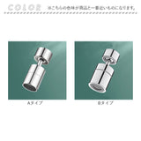 蛇口 シャワーヘッド キッチン 通販 蛇口シャワー 洗面台 洗面所 台所 流し シャワー ヘッド 後付け ハンドシャワー ノズル 水道 水栓 首振り 360° ステンレス 節水 切り替え ストレート
