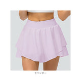 テニススカート ポケット 通販 スポーツスカート ゴルフウェア スカート ミニスカート 運動着 ボトムス インナーパンツ付き 通気 快適 ランニング マラソン 練習 部活 フレア ショート丈