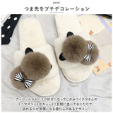もこもこ スリッパ 通販 ルームシューズ ルームスリッパ 秋 冬用 前開きスリッパ ルームサンダル 室内履き オープントゥ ボア フェイクファー ぬいぐるみ かわいい ふわふわ ふんわり