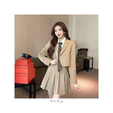 卒業式 スーツ 女の子 ブレザー 通販 ジャケット プリーツスカート 制服 学生服 上衣 スクール フォーマルスーツ レディース 中高生 ジュニア 受験 シンプル 発表会 結婚式 おしゃれ