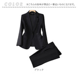 レディース スーツ セットアップ ビジネス 通販 上下セット レディーススーツ ビジネススーツ セレモニースーツ フォーマルスーツ パンツスーツ 長袖 無地 リクルート 通勤 ビジカジ