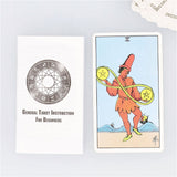 タロットカード 通販 占い カード 占いグッズ タロット 初心者 スミスウェイト版 美しい かわいい 収納袋付き 持ち運び タロット占い デッキ 綺麗な絵柄 扱いやすい 旅行 お出かけ