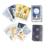 タロットカード 通販 タロット カード 占いグッズ 占い 初心者 ライダー版 美しい かわいい ラビット うさぎ 持ち運び 綺麗な絵柄 コンパクト 扱いやすい タロット占い デッキ 旅行