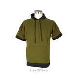 Tシャツ 半袖 メンズ 通販 半袖パーカー パーカー トップス カットソー プルオーバー ティーシャツ フード付 ルームウェア 夏 通勤 通学 シンプル 無地 デイリー 普段着 カジュアル