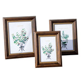 フォトフレーム 壁掛け 卓上 木製 通販 写真立て 写真たて フレーム フォトスタンド 写真 フォト 記念写真 レトロ アンティーク調 アンティーク風 木枠 縦向き 横向き 縦置き 横置き