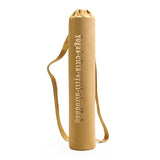 ヨガマット ケース 通販 ヨガマットバッグ 収納 収納ケース バッグ バック スポーツバッグ 筒形 ジムバッグ ヨガマット ヨガ ピラティス おしゃれ オシャレ スエード ジム スポーツクラブ