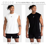タンクトップ メンズ 筋トレ 通販 トレーニングウェア ジムウェア 肌着 インナー トップス ノースリーブ トレーニング ランニング シンプル 無地 ジム ダンス ユニフォーム ジョギング