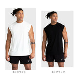 タンクトップ メンズ 筋トレ 通販 トレーニングウェア ジムウェア 肌着 インナー トップス ノースリーブ トレーニング ランニング シンプル 無地 ジム ダンス ユニフォーム ジョギング