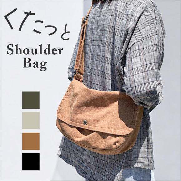 ショルダーバッグ レディース 通販 カバン 鞄 かばん バッグ バック ワンショルダー 肩掛け ショルダー 斜めかけ 斜めがけ カジュアル シンプル キャンバス 帆布 おしゃれ オシャレ 無地
