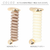タイトポニー ヘアアクセサリー 通販 ポニーフック コイルアップポニー コイルゴム ヘアゴム 大きめ ヘアアレンジ 長め ポニーテール おしゃれ かわいい レディース 大人 フラワーリング