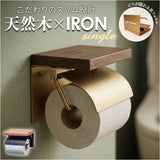 トイレットペーパーホルダー シングル 通販 おしゃれ アイアン ペーパーホルダー シンプル きれいめ ナチュラル トイレ 収納 アンティーク風 インテリア 雑貨 トイレ用品 POSH LIVING