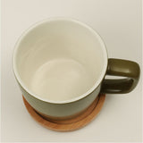 マグカップ 280ml マグ 通販 カップ コーヒーカップ コップ 北欧 洋食器 蓋 ふた コースター 蓋付き 蓋付 ふた付き 電子レンジ対応 poto Dマグ ディーマグ シンプル コーヒー 紅茶 お茶