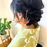 かんざし かわいい 通販 日本製 ヘアピン ヘアーピン uピン Uピン ユーピン ヘアアクセサリー ヘアーアクセサリー ヘアアレンジ まとめ髪 髪の毛 着物 浴衣 和装 和小物 和服 可愛い