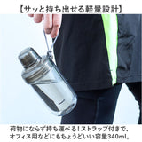 ピーコック Peacock 水筒 PPB-35 通販 クリアボトル キャップタイプ 340ml マイボトル ダイレクトボトル 直飲み 透明 ボトル シェーカー プロテイン スポーツドリンク対応 おしゃれ