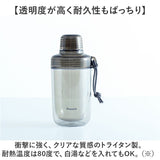 ピーコック Peacock 水筒 PPB-35 通販 クリアボトル キャップタイプ 340ml マイボトル ダイレクトボトル 直飲み 透明 ボトル シェーカー プロテイン スポーツドリンク対応 おしゃれ