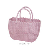 かごバッグ PPバッグ ミドル 通販 カゴバッグ バスケット トート トートバッグ トートバック レジャーバッグ レジャーバック PPバック ビニールバッグ ビニールバック 温泉バッグ
