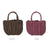 かごバッグ ビニール 通販 トート カゴバッグ ビニールバッグ レディース 浴衣 バッグ レジャーバッグ 小さめ バスケット おしゃれ かわいい 大人 可愛い 夏用 ミニバッグ ランチバッグ