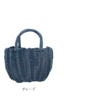 かごバッグ ビニール 通販 トート カゴバッグ ビニールバッグ レディース 浴衣 バッグ レジャーバッグ 小さめ バスケット おしゃれ かわいい 大人 可愛い 夏用 ミニバッグ ランチバッグ