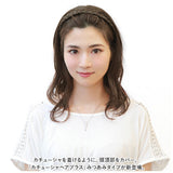 プリシラ ウイッグ カチューシャ へア みつあみ PG-10 通販 みつあみバンド バンド カバーピース カチューシャヘアプラス 医療用ウイッグ かつら つけ毛 エクステ カチューム 耐熱 ミセス