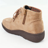 Pansy パンジー ブーツ レディース 通販 ショートブーツ レースアップブーツ 編み上げブーツ レディースシューズ 靴 シューズ 婦人靴 ショート ゆったり 幅広 撥水 生活防水 スエード調