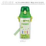 Skater スケーター ボトル 480ml キャラクター PSB5TRC 通販 水筒 マグボトル 直のみ 直飲み メモリ付き マーカー 軽量 持ちやすい プッシュ式 簡単オープン ショルダーベルト付き 広口