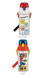 Skater スケーター ボトル 480ml キャラクター PSB5TRC 通販 水筒 マグボトル 直のみ 直飲み メモリ付き マーカー 軽量 持ちやすい プッシュ式 簡単オープン ショルダーベルト付き 広口