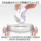 Skater スケーター ボトル 480ml キャラクター PSB5TRC 通販 水筒 マグボトル 直のみ 直飲み メモリ付き マーカー 軽量 持ちやすい プッシュ式 簡単オープン ショルダーベルト付き 広口