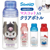 スケーター 水筒 透明 ボトル 通販 skater PSPR5MC 480ml 約 500ml クリアボトル マイボトル 直飲みボトル マスコット入り 直飲み水筒 キャラクター 女の子 男の子 キッズ 子ども