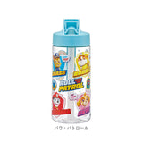 SKATER スケーター ボトル 500ml PSTB5 ストロー 通販 水筒 子供用水筒 マイボトル 直飲み ストローボトル クリア 透明 スパウト型 プラスチック キャラクター かわいい 可愛い 男の子