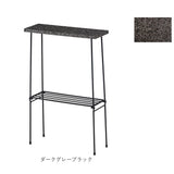 サイドテーブル おしゃれ 通販 コンソールテーブル ディスプレイラック フラワースタンド 玄関飾り棚 スチールラック 隙間収納ラック ミニテーブル コンパクト ソファサイド ベッドサイド