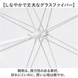 '+tic プラスチック 傘 通販 ビニール傘 ビニール 長傘 雨傘 60cm 60センチ 透明傘 グラスファイバー レディース メンズ ビニ傘 かさ カサ おしゃれ オシャレ シンプル レイングッズ