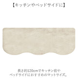 インテリアマット 45x120 通販 マット フロアマット キッチン用マット 滑り止め すべり止め ふわふわ フワフワ さらさら サラサラ 洗える 丸洗い 毛足 長め ラビットファー調 pupumof