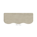 インテリアマット 45x120 通販 マット フロアマット キッチン用マット 滑り止め すべり止め ふわふわ フワフワ さらさら サラサラ 洗える 丸洗い 毛足 長め ラビットファー調 pupumof