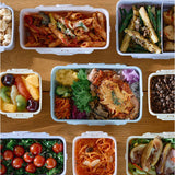 push&push ランチボックス 400ml 通販 弁当箱 お弁当箱 おかず入れ フードコンテナ 保存容器 1段 一段 ワンプッシュ おしゃれ 本体のみ 電子レンジ対応 食洗機対応 冷凍対応 女性 大人