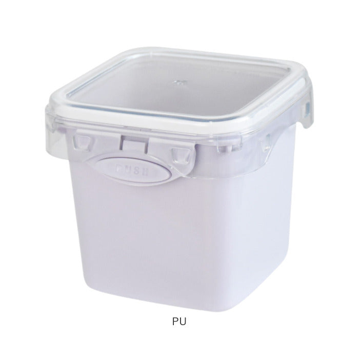 push&push ランチボックス 400ml 通販 弁当箱 お弁当箱 おかず入れ フードコンテナ 保存容器 1段 一段 ワンプッシュ おしゃれ 本体のみ 電子レンジ対応 食洗機対応 冷凍対応 女性 大人