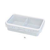 push&push ランチボックス 800ml 通販 弁当箱 お弁当箱 仕切り付き フードコンテナ 保存容器 1段 一段 ワンプッシュ おしゃれ 本体のみ 電子レンジ対応 食洗機対応 冷凍対応 女性 大人