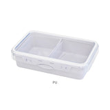 push&push ランチボックス 800ml 通販 弁当箱 お弁当箱 仕切り付き フードコンテナ 保存容器 1段 一段 ワンプッシュ おしゃれ 本体のみ 電子レンジ対応 食洗機対応 冷凍対応 女性 大人