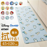 キッチンマット キャラクター 通販 キャラクターキッチンマット 45×120CM 台所マット 拭きとりやすい お手入れ簡単 かわいい 塩化ビニール樹脂 台所 キッチンカーペット ロングマット