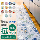 キャラクターキッチンマット 通販 キッチンマット キャラクター 45×180CM 拭きとりやすい お手入れ簡単 台所マット 塩化ビニール樹脂 台所 キッチンカーペット ロングマット かわいい