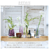 花瓶 おしゃれ 通販 割れない 一輪挿し プラスチック ガラス 風 花びん ポリカーボネート花器 フラワーベース シリンダー 玄関 リビング 新築祝い 母の日 敬老の日 プレゼント ギフト