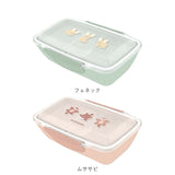 お弁当箱 女子 1段 通販 ミリミリ クーリア ランチボックス 弁当箱 500ml 大人 おしゃれ レディース 子供 キッズ 食洗機対応 レンジ対応 一段 ドーム型 仕切り付き 小学生 女の子