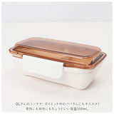 お弁当箱 女子 1段 通販 ミリミリ クーリア ランチボックス 弁当箱 500ml 大人 おしゃれ レディース 子供 キッズ 食洗機対応 レンジ対応 一段 ドーム型 仕切り付き 小学生 女の子